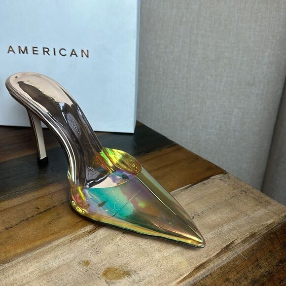 Good American PVC RAINBOW CINDER-F*CKING RELLA HIGH HEEL - Picture 3 of 10